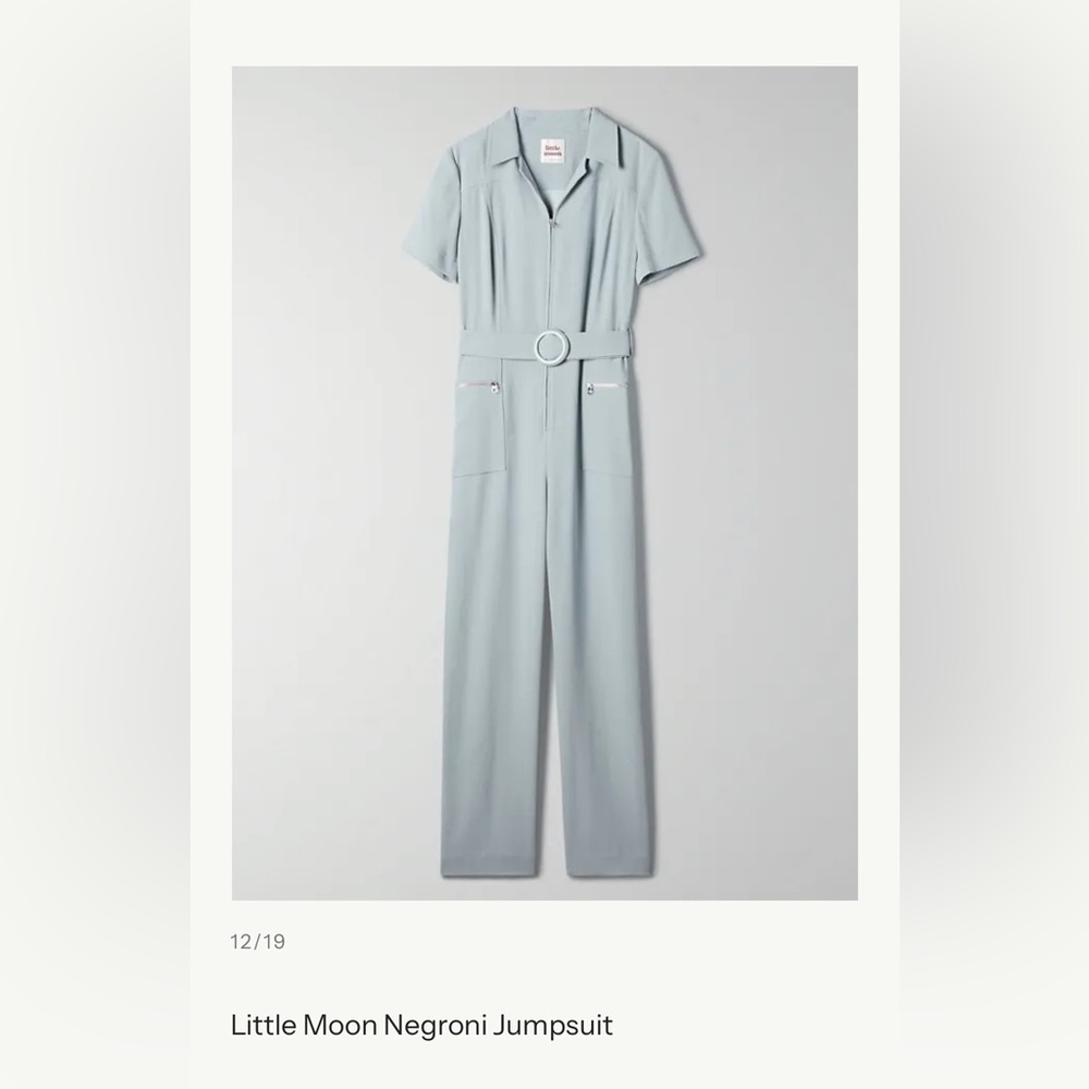 NWOTS Little Moon Negroni Short sleeve Jumpsuit Sz 10